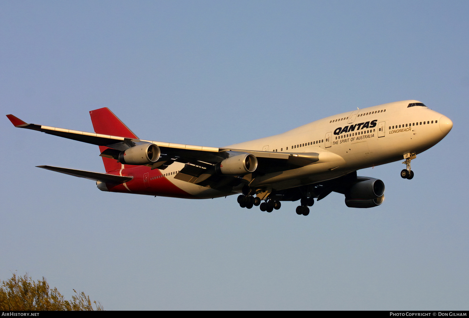 Aircraft Photo of VH-OJT | Boeing 747-438 | Qantas | AirHistory.net #327176