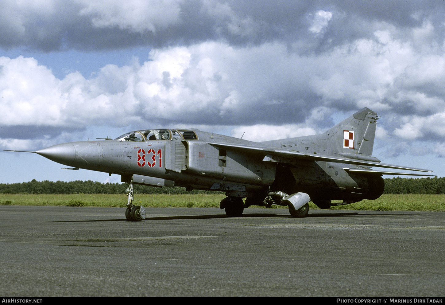 Aircraft Photo of 831 | Mikoyan-Gurevich MiG-23UB | Poland - Air Force | AirHistory.net #327185