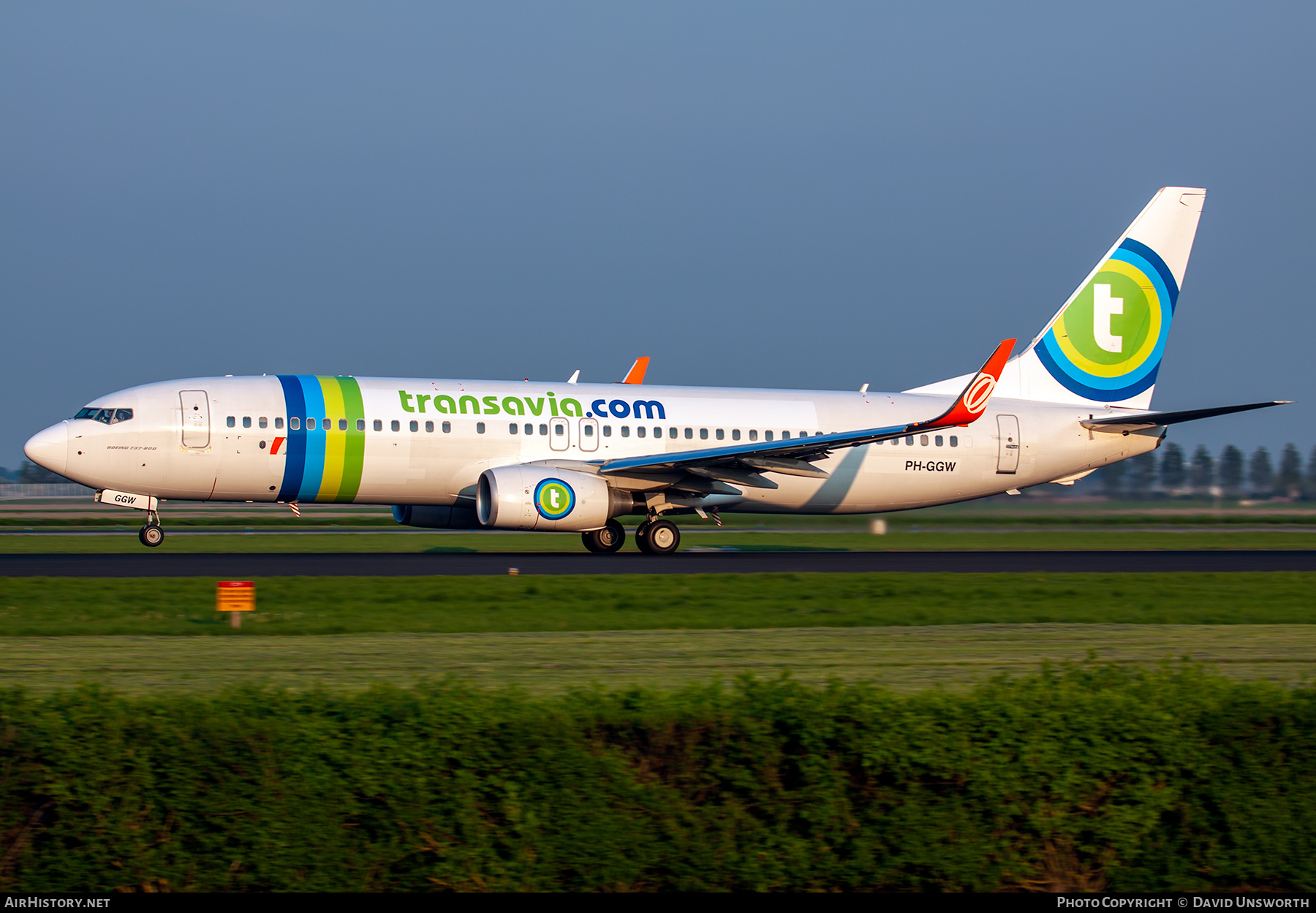 Aircraft Photo of PH-GGW | Boeing 737-8EH | Transavia | AirHistory.net #327190