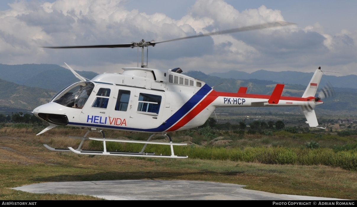 Aircraft Photo of PK-HCP | Bell 206L-3 LongRanger III | HELIVIDA Indonesia | AirHistory.net #327192
