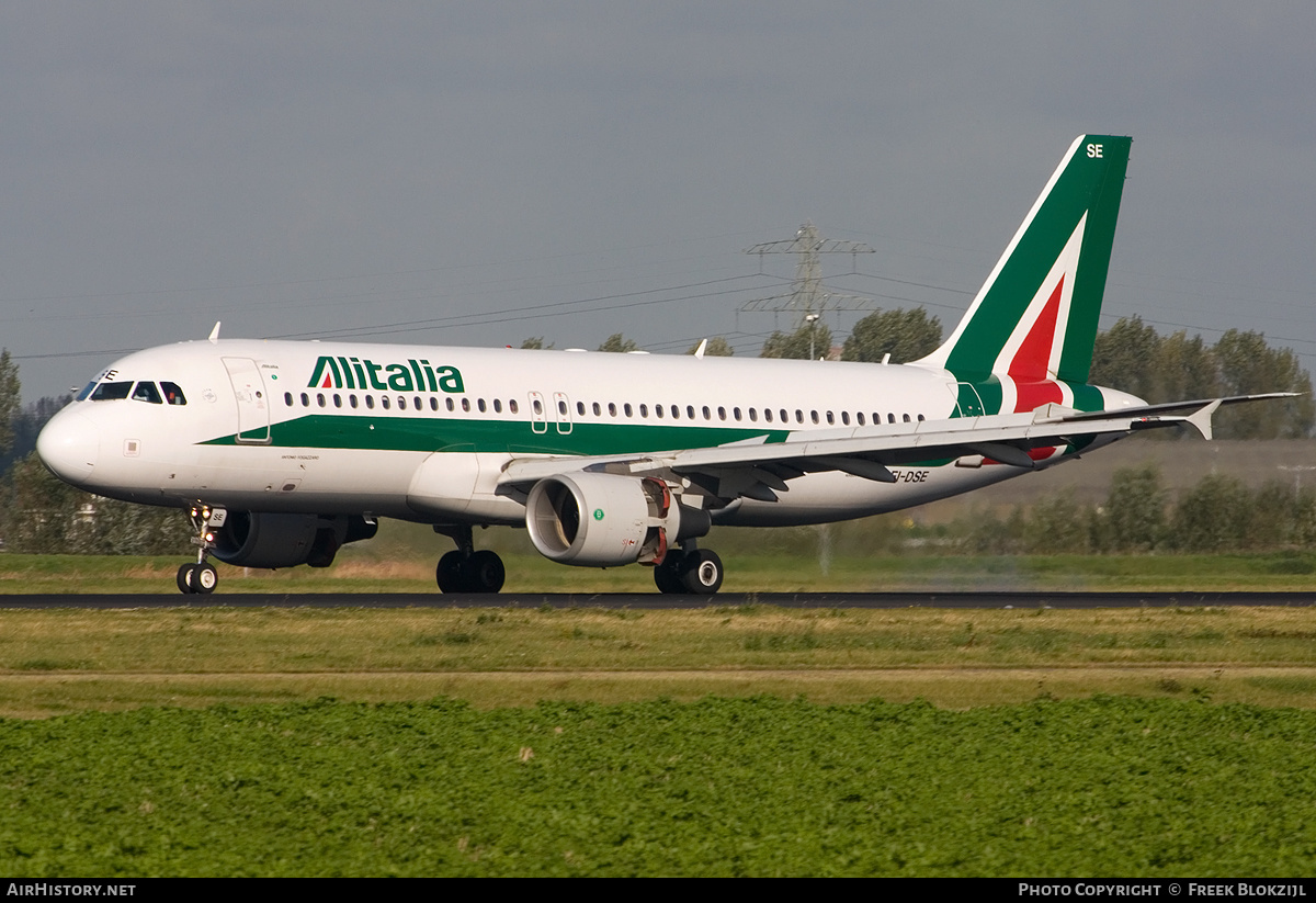 Aircraft Photo of EI-DSE | Airbus A320-216 | Alitalia | AirHistory.net #327195
