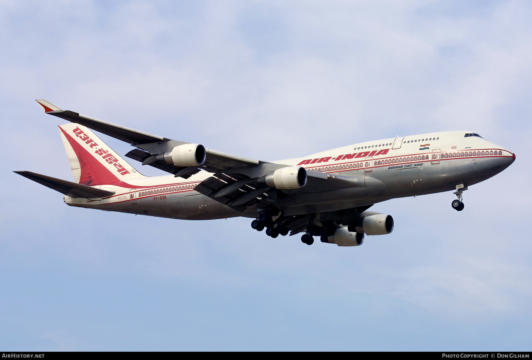Aircraft Photo of VT-EVA | Boeing 747-437 | Air India | AirHistory.net #327216