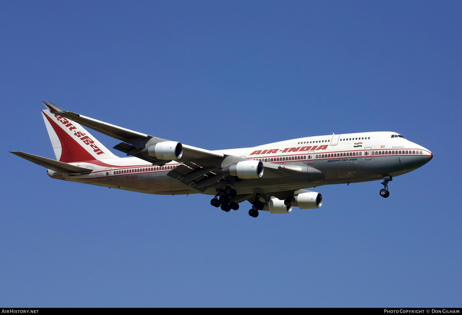 Aircraft Photo of VT-ESO | Boeing 747-437 | Air India | AirHistory.net #327218