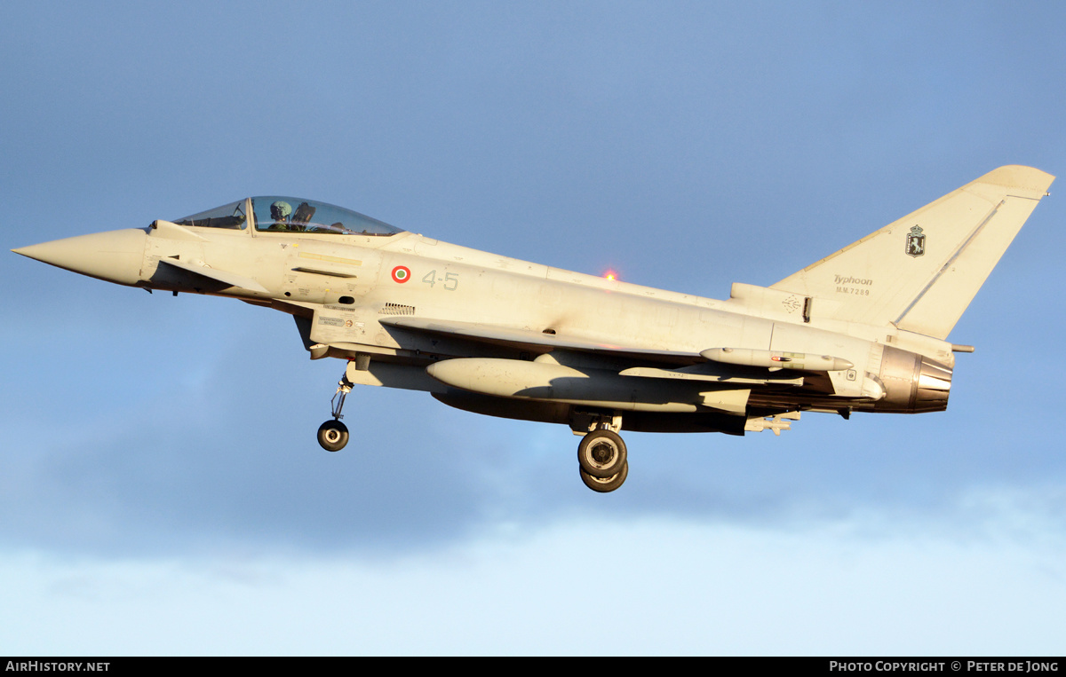 Aircraft Photo of MM7289 | Eurofighter EF-2000 Typhoon S | Italy - Air Force | AirHistory.net #327223