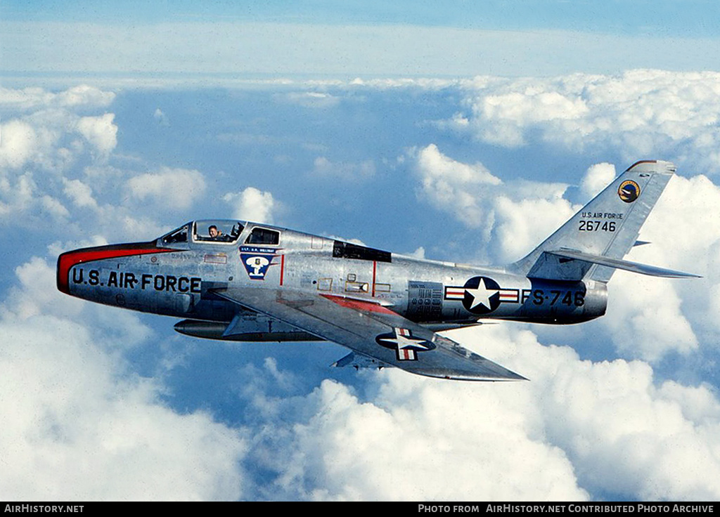 Aircraft Photo of 52-6746 / 26746 | Republic F-84F Thunderstreak | USA - Air Force | AirHistory.net #327226