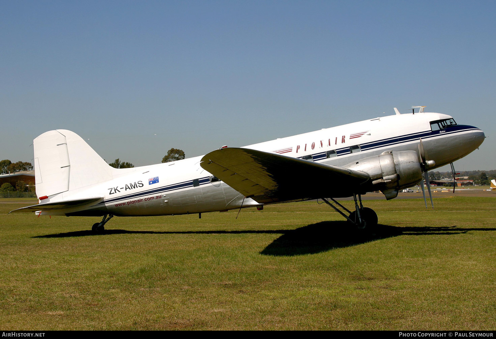 Aircraft Photo of ZK-AMS | Douglas DC-3(C) | Pionair | AirHistory.net #327232