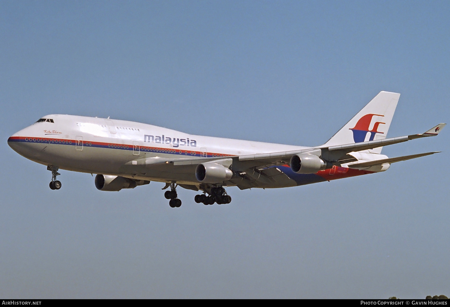 Aircraft Photo of 9M-MPF | Boeing 747-4H6 | Malaysia Airlines | AirHistory.net #327233