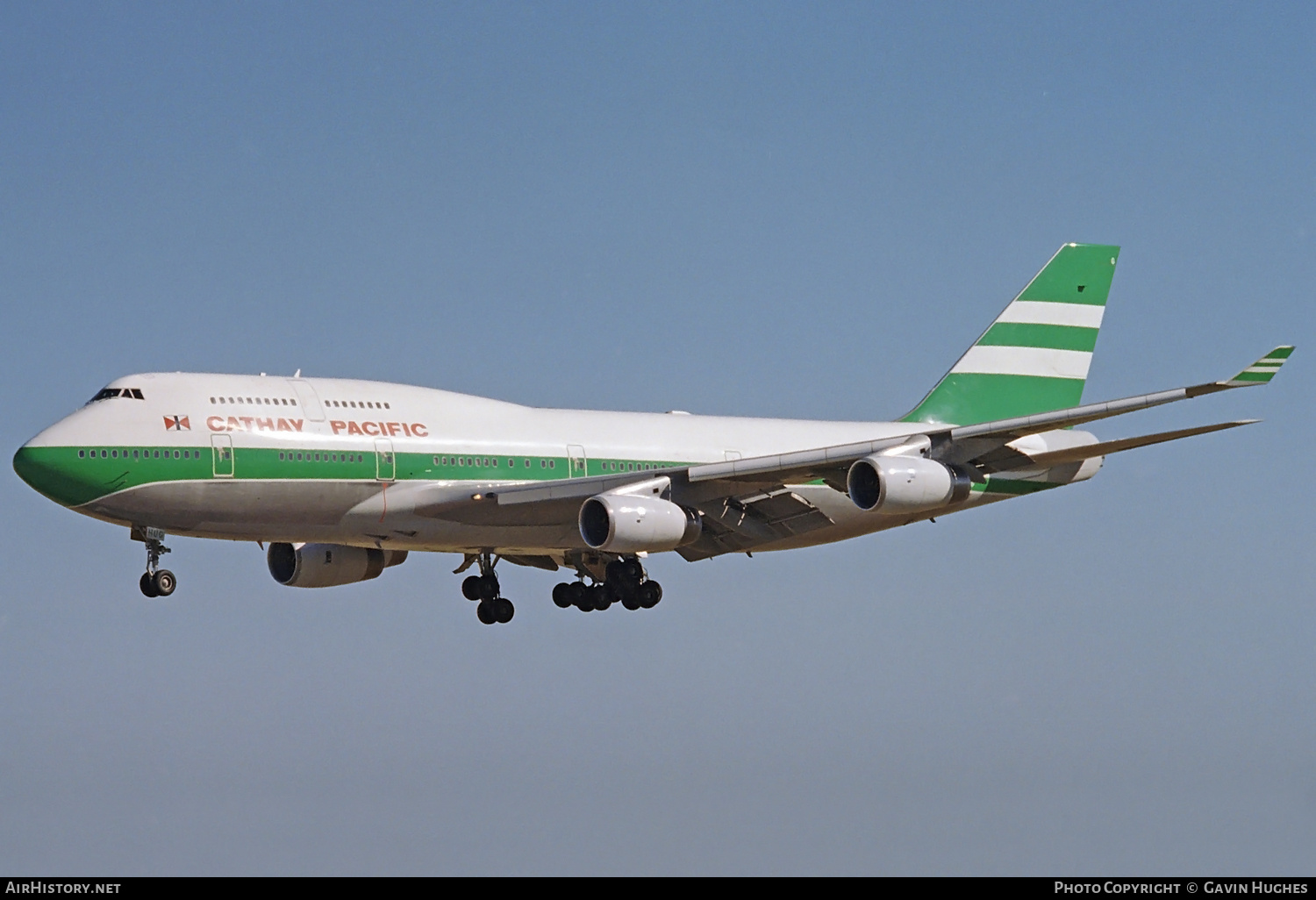 Aircraft Photo of B-HUG | Boeing 747-467 | Cathay Pacific Airways | AirHistory.net #327236