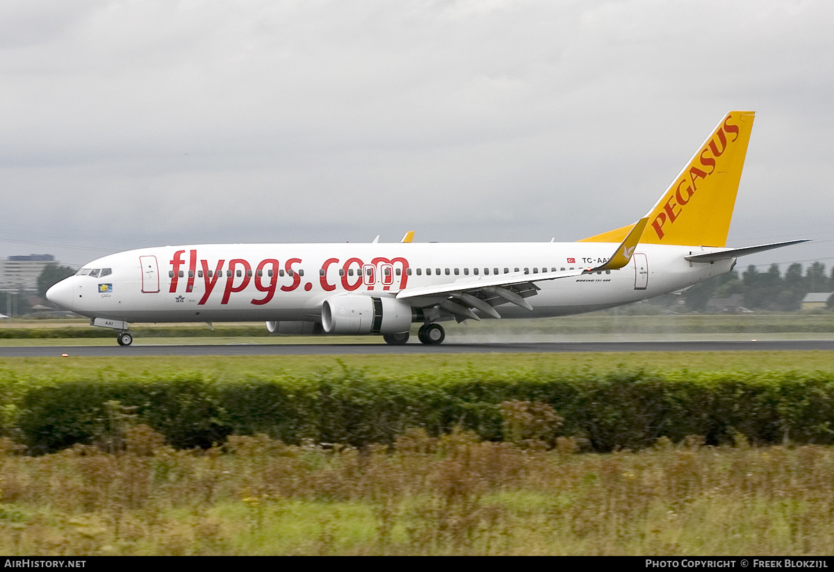 Aircraft Photo of TC-AAI | Boeing 737-82R | Pegasus Airlines | AirHistory.net #327240