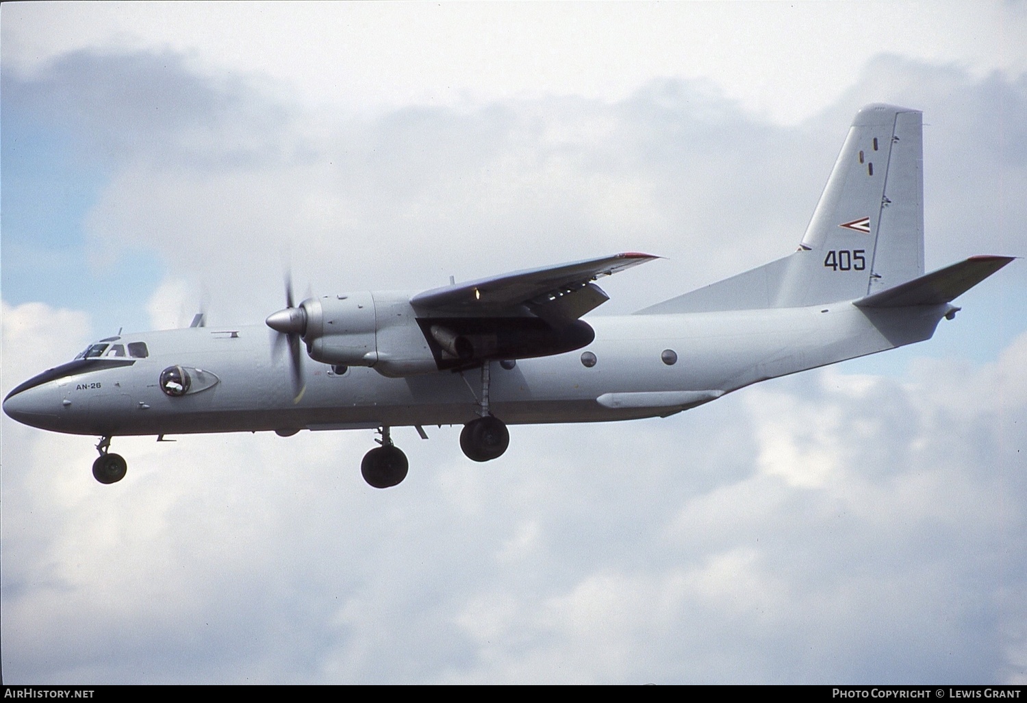 Aircraft Photo of 405 | Antonov An-26 | Hungary - Air Force | AirHistory.net #327260