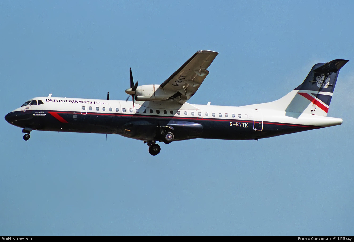 Aircraft Photo of G-BVTK | ATR ATR-72-202 | British Airways Express | AirHistory.net #327262