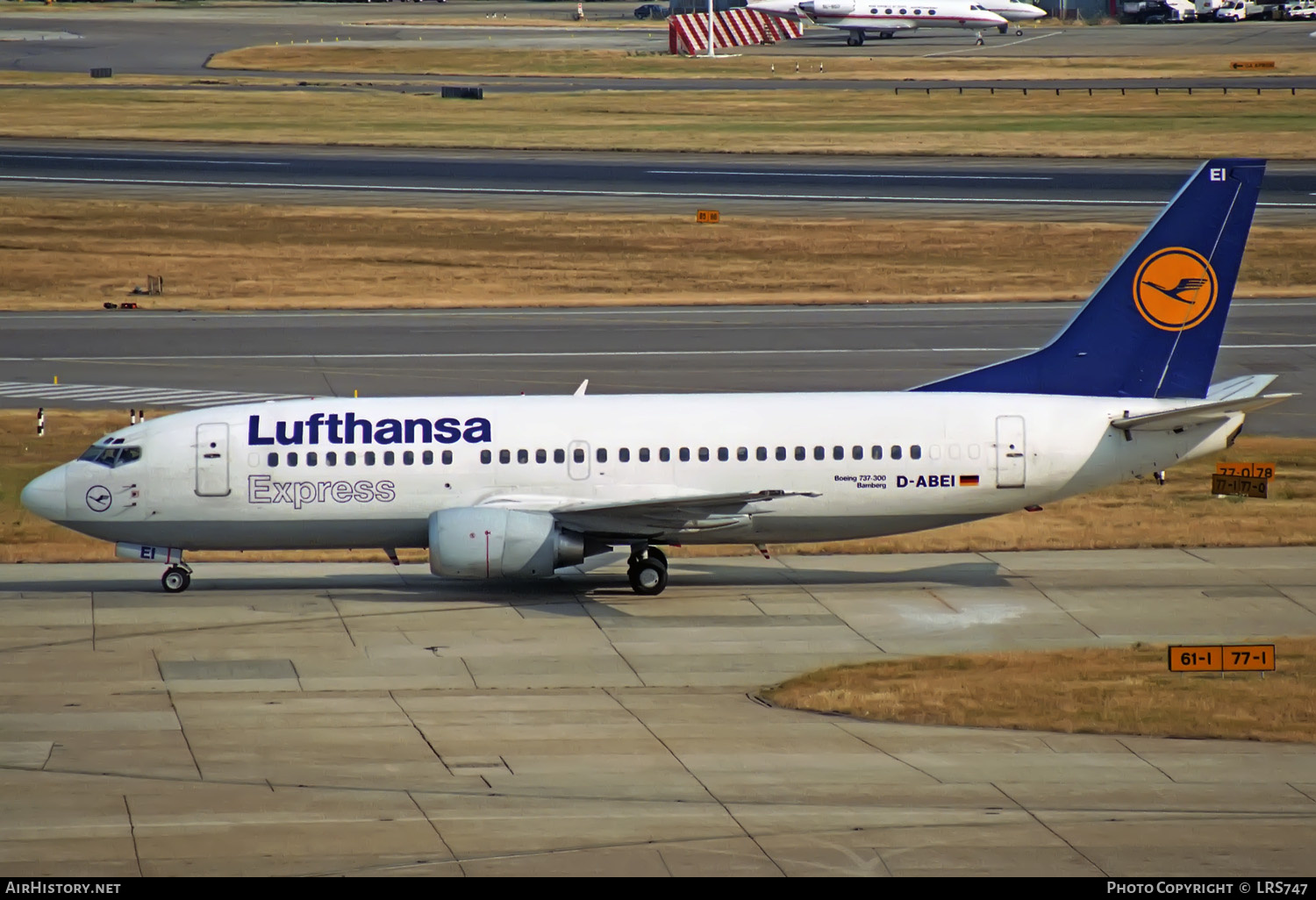 Aircraft Photo of D-ABEI | Boeing 737-330 | Lufthansa Express | AirHistory.net #327283