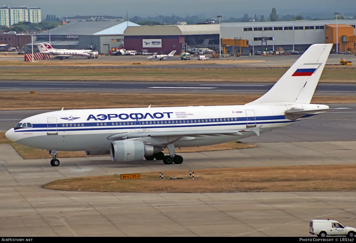 Aircraft Photo of F-OGQR | Airbus A310-308/ET | Aeroflot - Russian International Airlines | AirHistory.net #327286