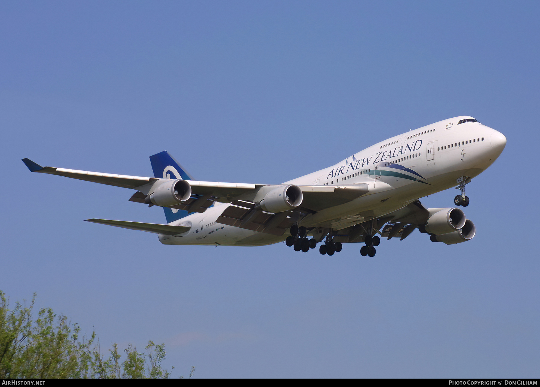 Aircraft Photo of ZK-SUJ | Boeing 747-4F6 | Air New Zealand | AirHistory.net #327303