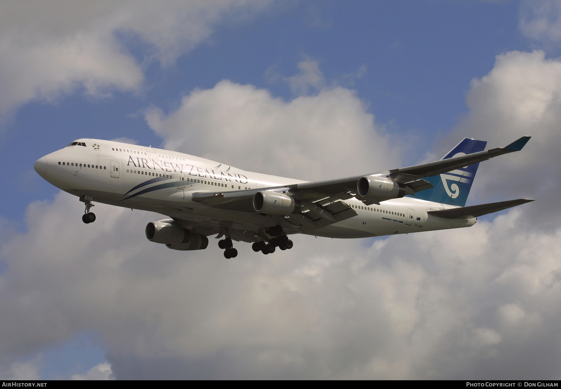 Aircraft Photo of ZK-NBS | Boeing 747-419 | Air New Zealand | AirHistory.net #327305