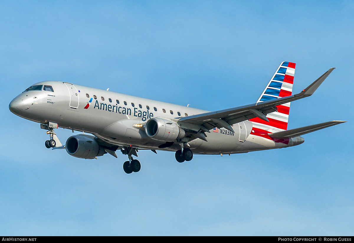 Aircraft Photo of N283NN | Embraer 175LR (ERJ-170-200LR) | American Eagle | AirHistory.net #327315
