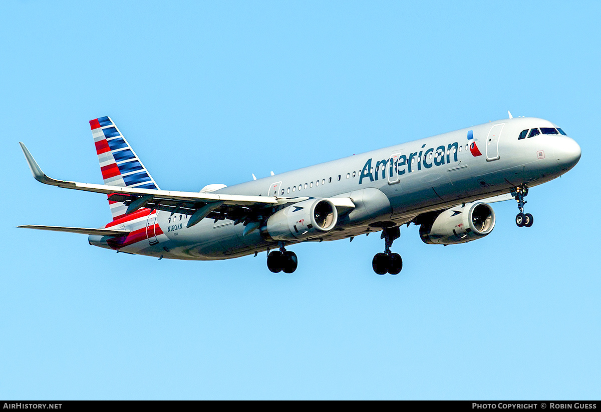 Aircraft Photo of N160AN | Airbus A321-231 | American Airlines | AirHistory.net #327316