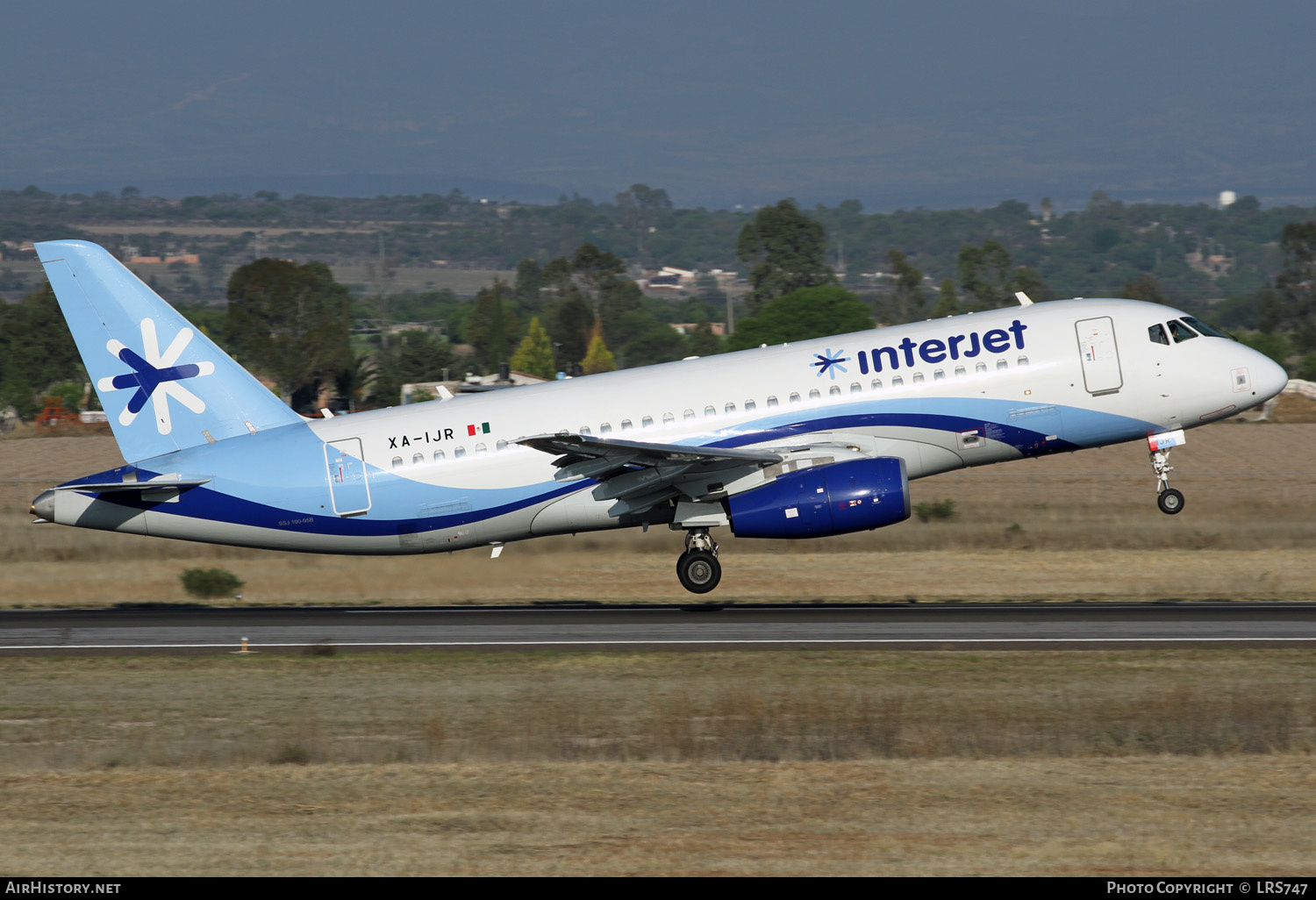 Aircraft Photo of XA-IJR | Sukhoi SSJ-100-95B Superjet 100 (RRJ-95B) | Interjet | AirHistory.net #327319