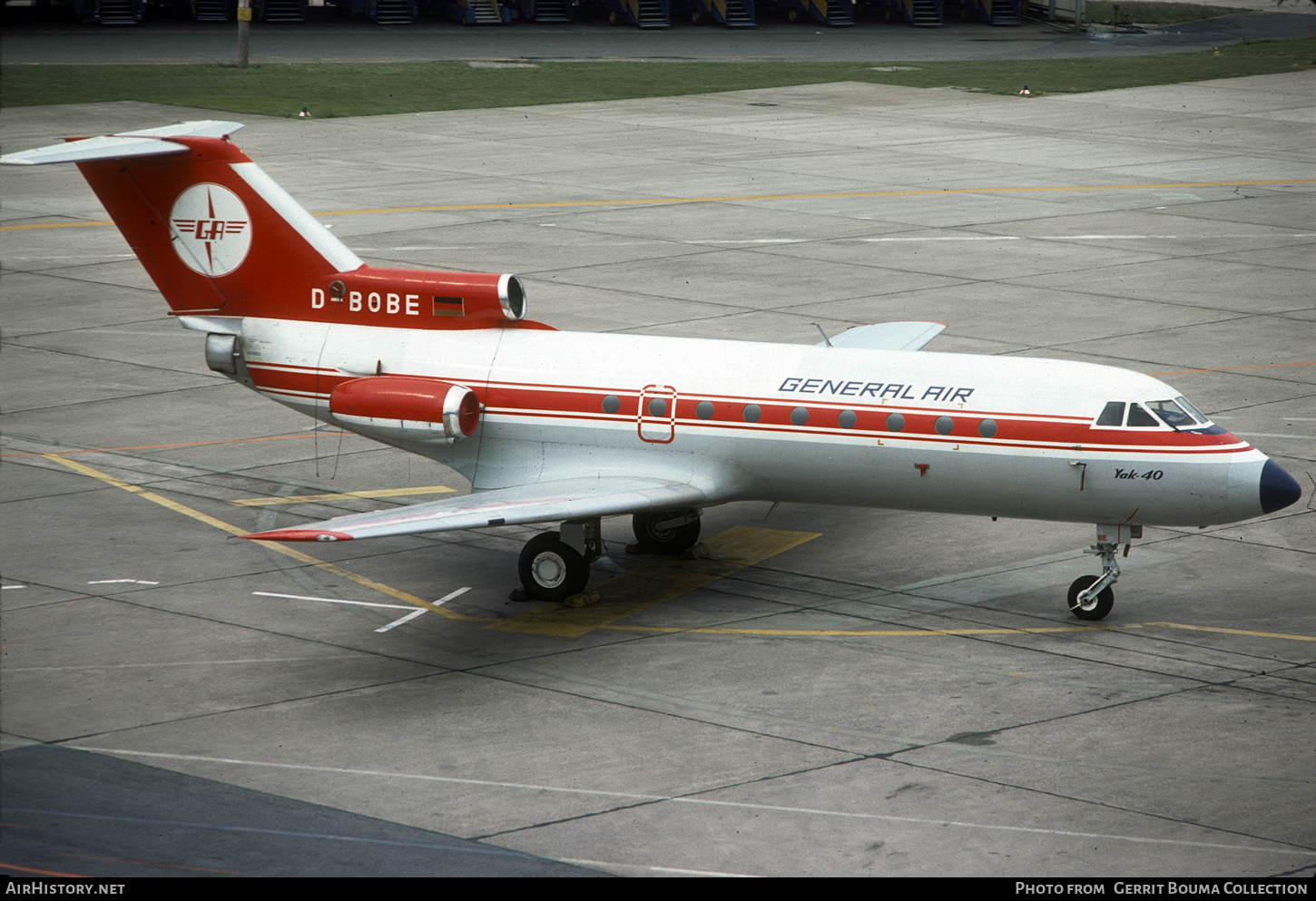 Aircraft Photo of D-BOBE | Yakovlev Yak-40FG | General Air | AirHistory.net #327324