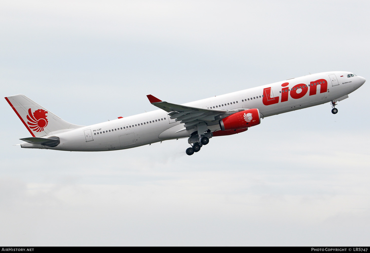 Aircraft Photo of PK-LEF | Airbus A330-343E | Lion Air | AirHistory.net #327341