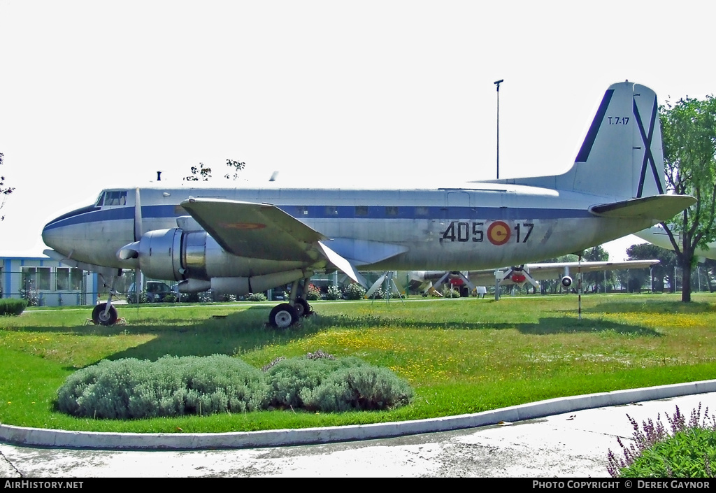 Aircraft Photo of T7-17 | CASA C207A Azor | Spain - Air Force | AirHistory.net #327342