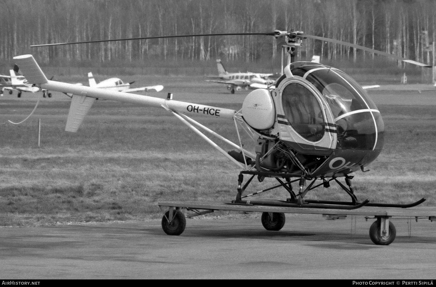 Aircraft Photo of OH-HCE | Schweizer 300-269C | Copter Action | AirHistory.net #327364