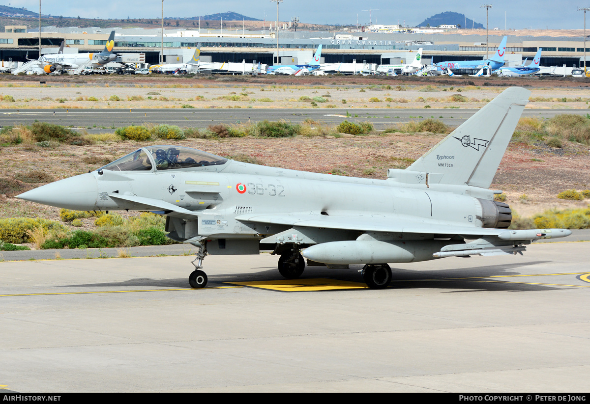 Aircraft Photo of MM7310 | Eurofighter EF-2000 Typhoon S | Italy - Air Force | AirHistory.net #327384