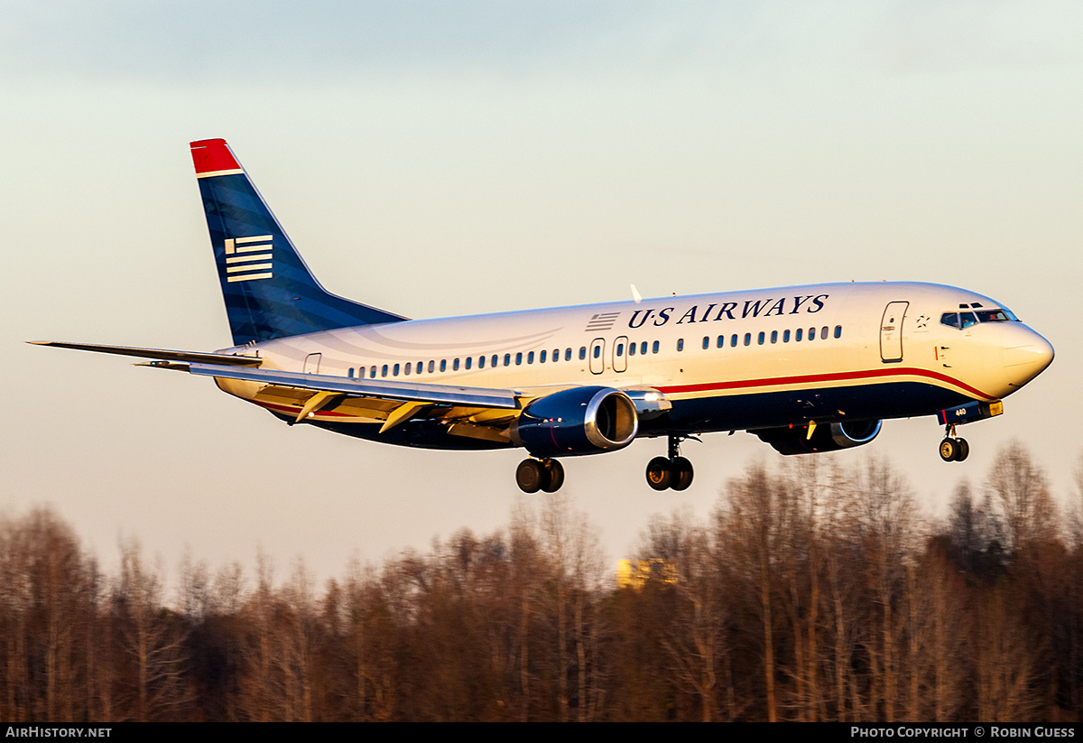 Aircraft Photo of N440US | Boeing 737-4B7 | US Airways | AirHistory.net #327390