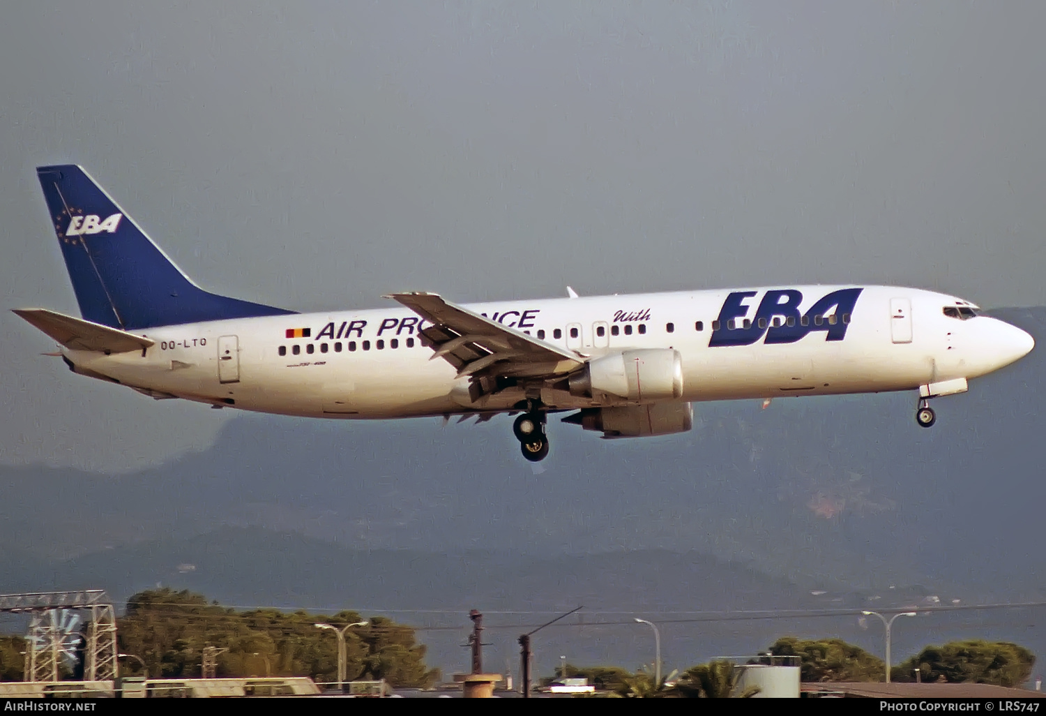 Aircraft Photo of OO-LTQ | Boeing 737-436 | EBA - Eurobelgian Airlines | AirHistory.net #327407