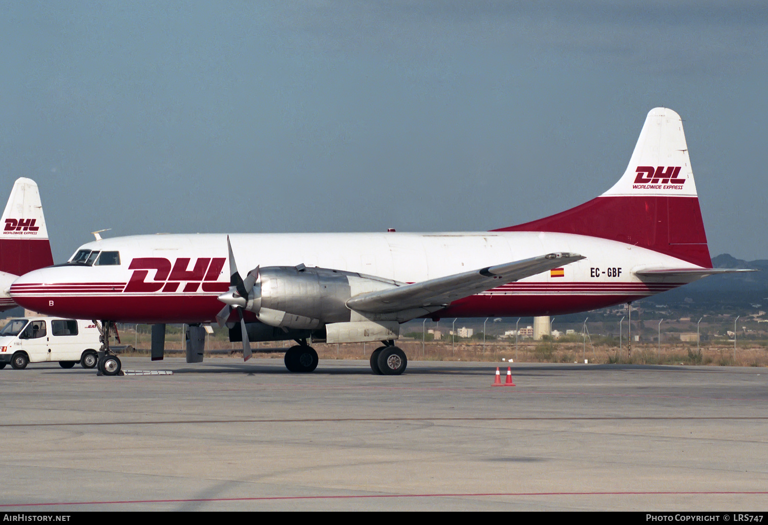 Aircraft Photo of EC-GBF | Convair 580/F | DHL Worldwide Express | AirHistory.net #327409