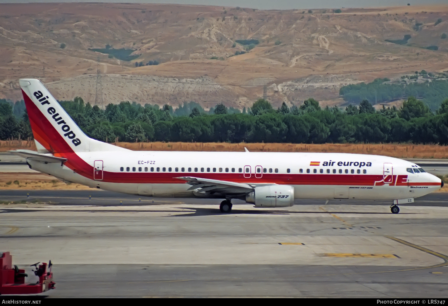 Aircraft Photo of EC-FZZ | Boeing 737-4Y0 | Air Europa | AirHistory.net #327416