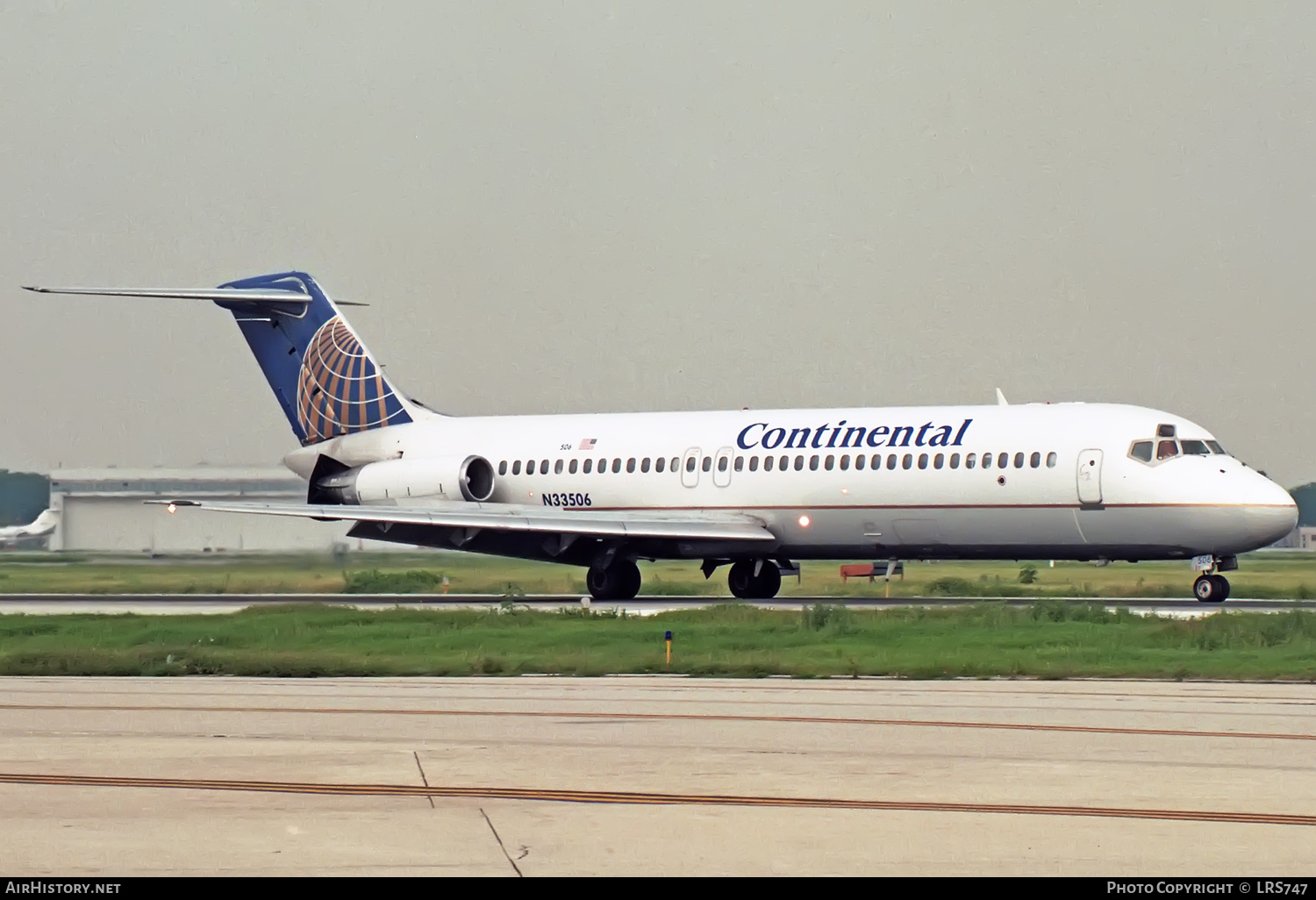 Aircraft Photo of N33506 | McDonnell Douglas DC-9-32 | Continental Airlines | AirHistory.net #327419