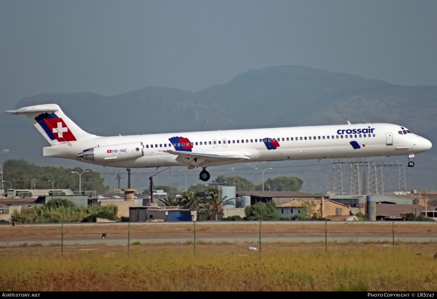 Aircraft Photo of HB-INZ | McDonnell Douglas MD-81 (DC-9-81) | Crossair | AirHistory.net #327431