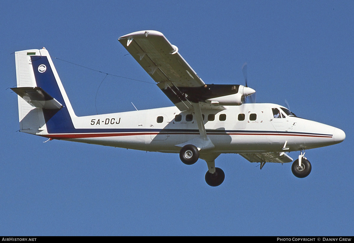 Aircraft Photo of 5A-DCJ | De Havilland Canada DHC-6-300 Twin Otter | Zueitina Oil Company | AirHistory.net #327432