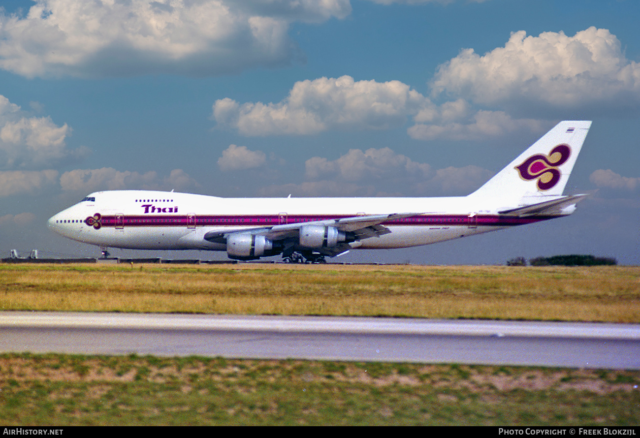 Aircraft Photo of HS-TGS | Boeing 747-2D7B | Thai Airways International | AirHistory.net #327436