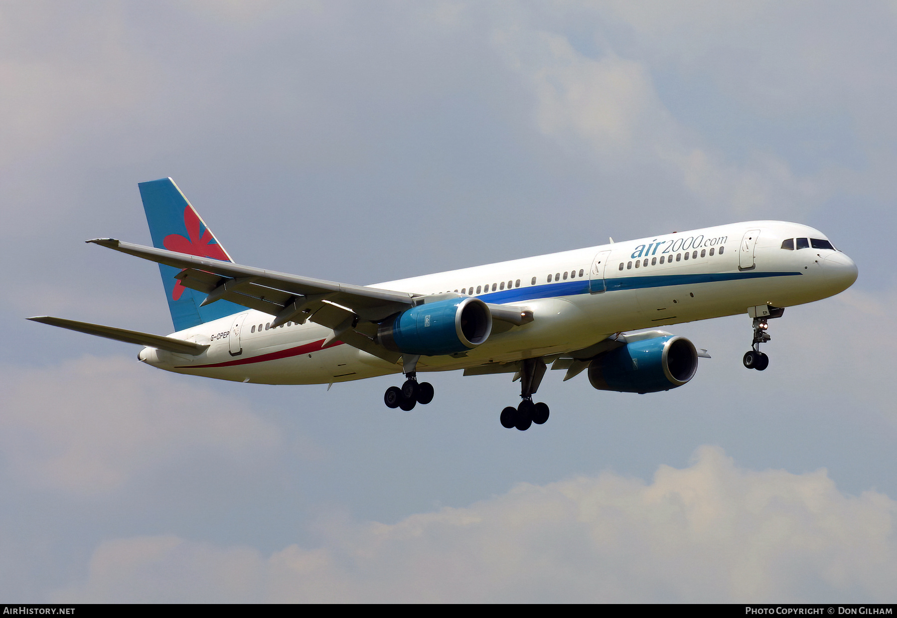 Aircraft Photo of G-CPEP | Boeing 757-2Y0 | Air 2000 | AirHistory.net #327454