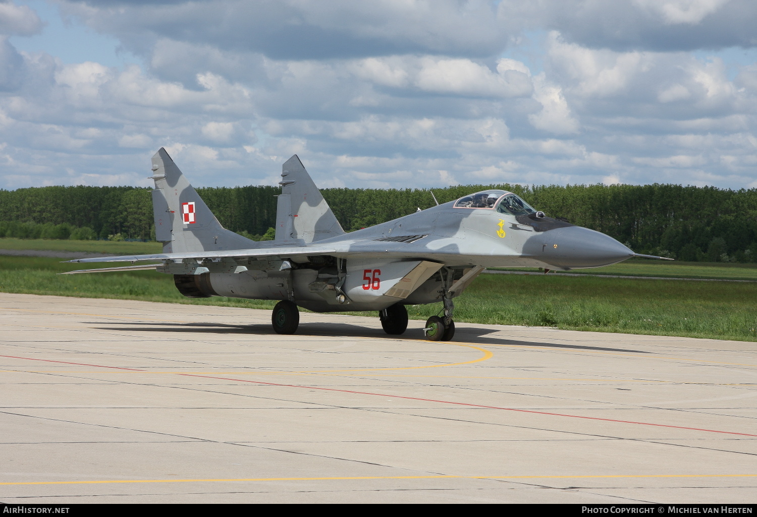 Aircraft Photo of 56 | Mikoyan-Gurevich MiG-29A (9-12A) | Poland - Air Force | AirHistory.net #327455