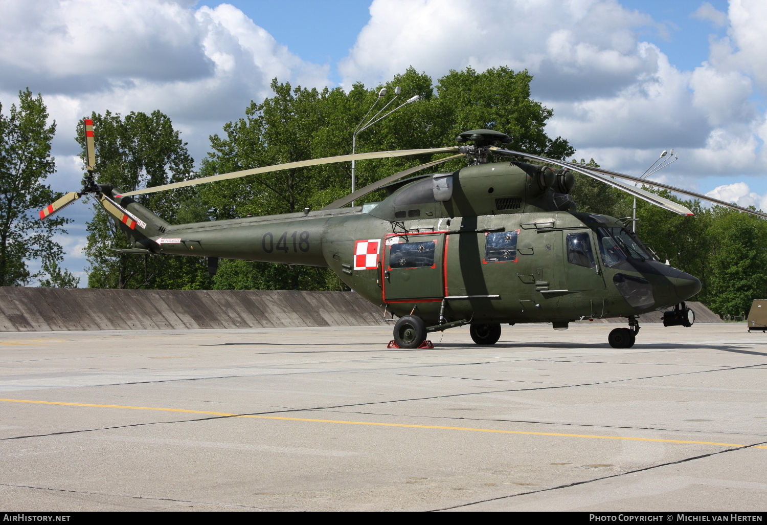 Aircraft Photo of 0418 | PZL-Swidnik W-3RL Sokol | Poland - Army | AirHistory.net #327456