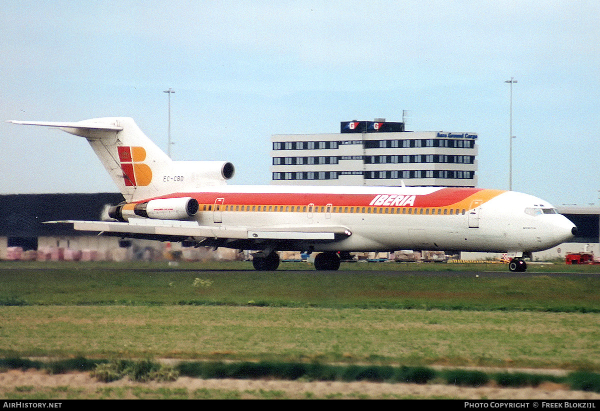 Aircraft Photo of EC-CBD | Boeing 727-256/Adv | Iberia | AirHistory.net #327460
