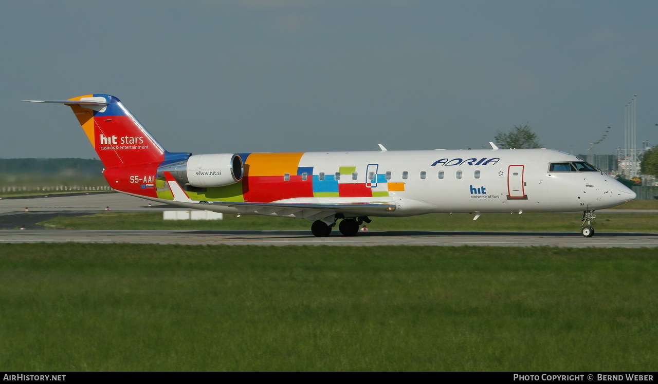 Aircraft Photo of S5-AAI | Bombardier CRJ-200LR (CL-600-2B19) | Adria Airways | AirHistory.net #327467