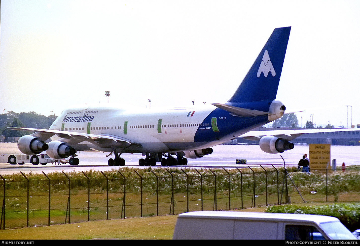 Aircraft Photo of F-GETB | Boeing 747-3B3 | Aeromaritime | AirHistory.net #327468