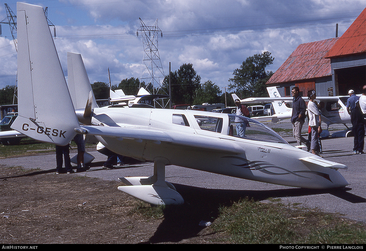 Aircraft Photo of C-GESK | Co-Z Cozy | AirHistory.net #327470