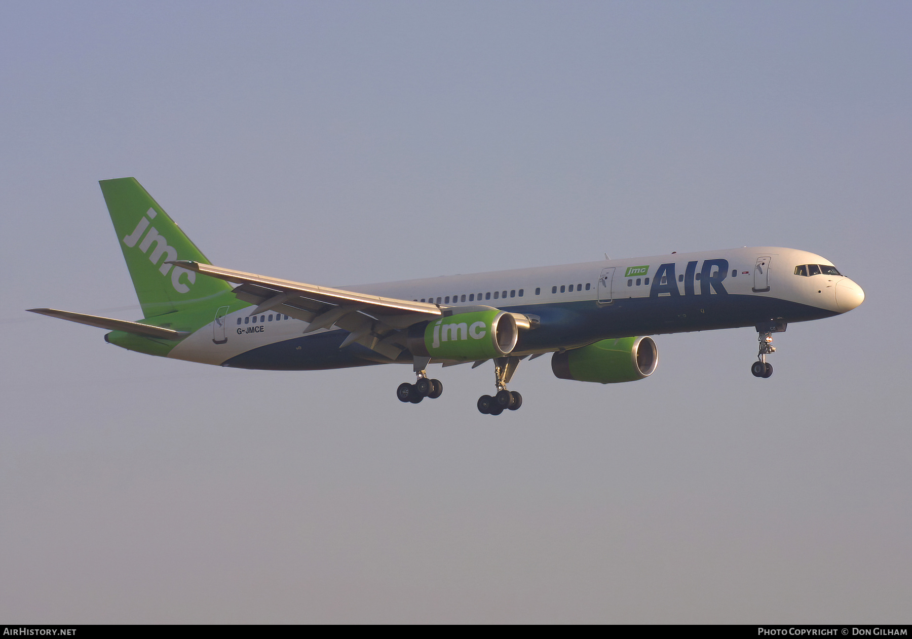 Aircraft Photo of G-JMCE | Boeing 757-25F | JMC Air | AirHistory.net #327476