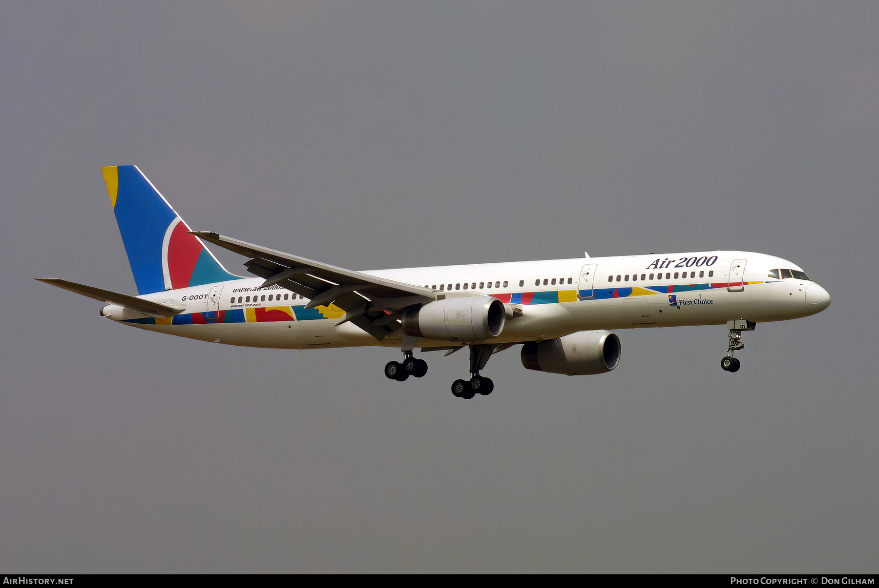 Aircraft Photo of G-OOOY | Boeing 757-28A | Air 2000 | AirHistory.net #327489
