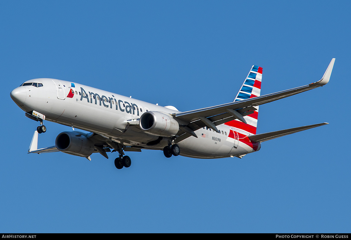 Aircraft Photo of N301PA | Boeing 737-823 | American Airlines | AirHistory.net #327506