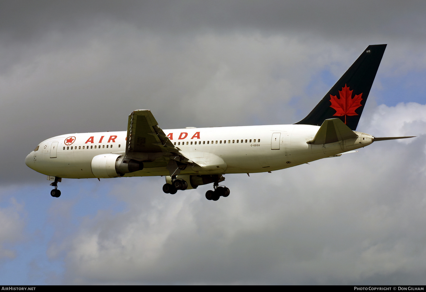 Aircraft Photo of C-GDSU | Boeing 767-233/ER | Air Canada | AirHistory.net #327515