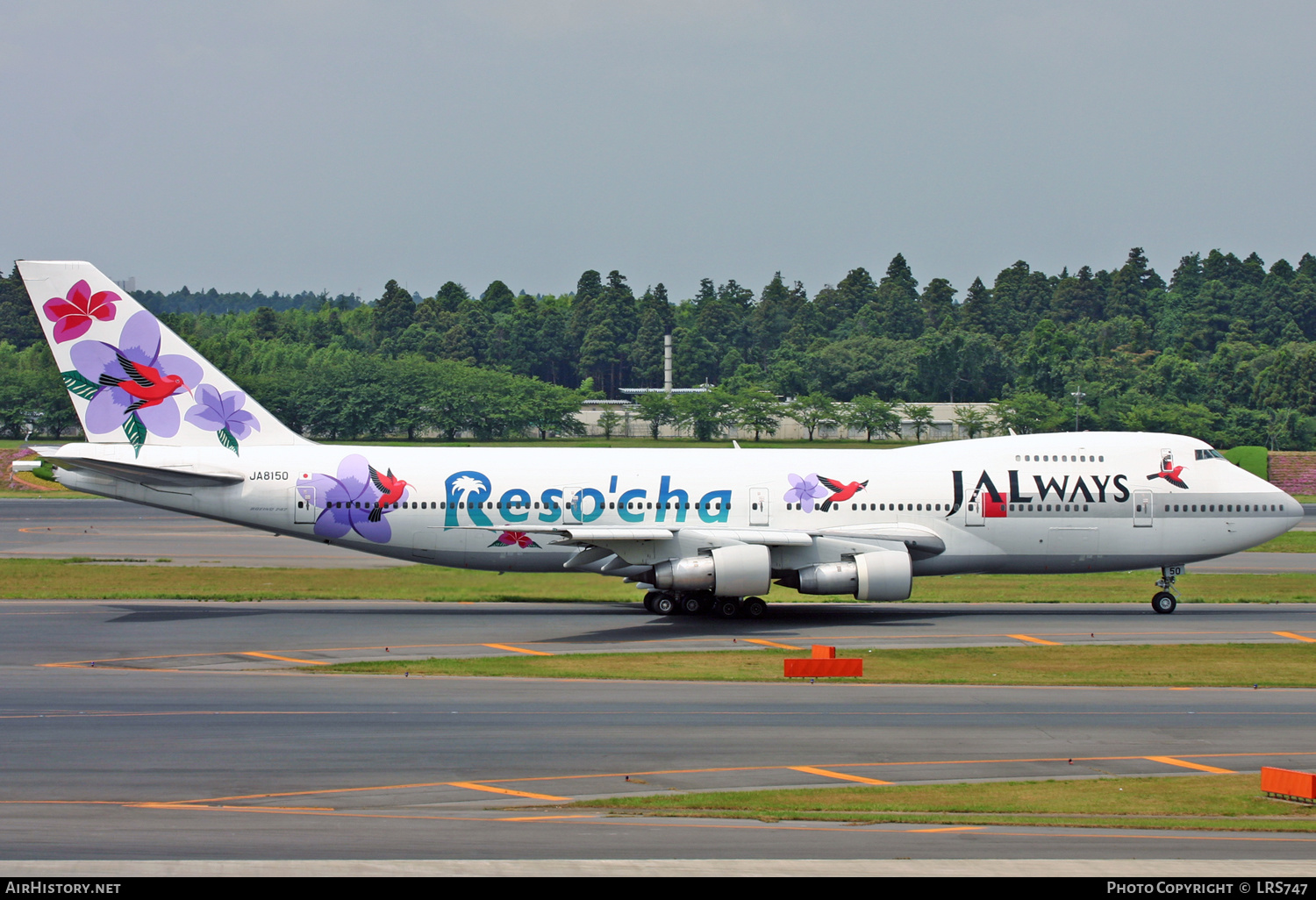 Aircraft Photo of JA8150 | Boeing 747-246B | JALways | AirHistory.net #327519