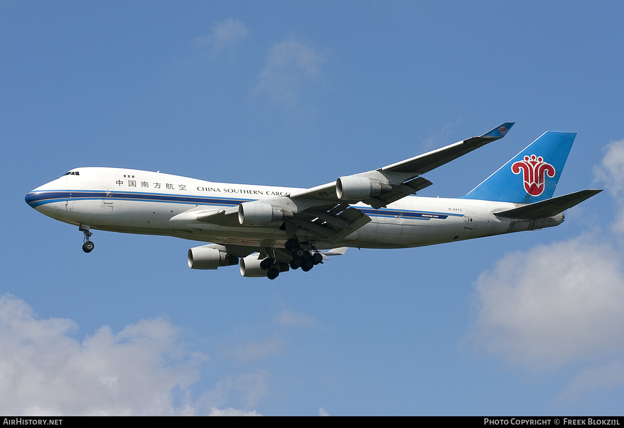 Aircraft Photo of B-2473 | Boeing 747-41BF/SCD | China Southern Airlines Cargo | AirHistory.net #327523