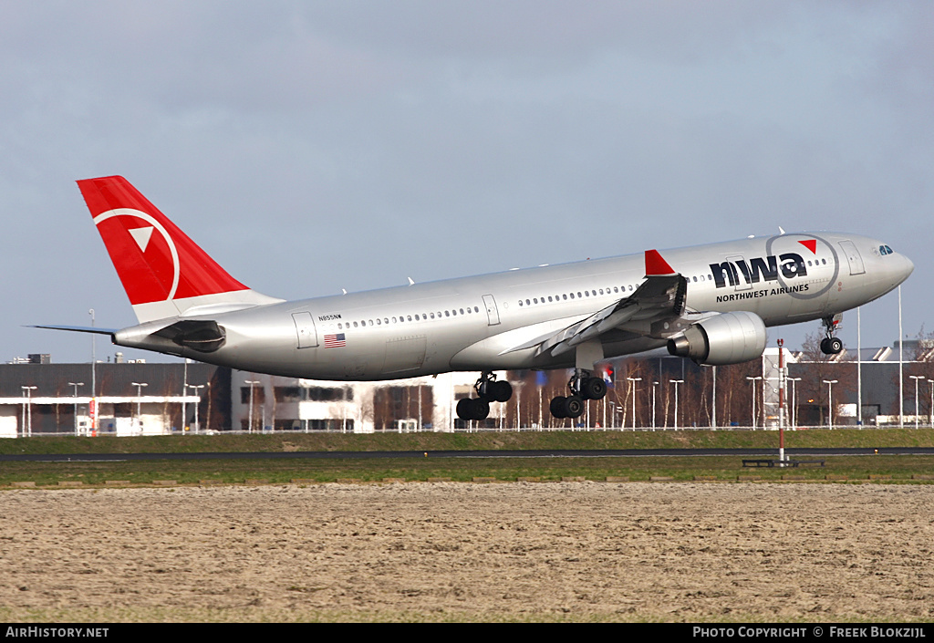 Aircraft Photo of N855NW | Airbus A330-223 | Northwest Airlines | AirHistory.net #327531