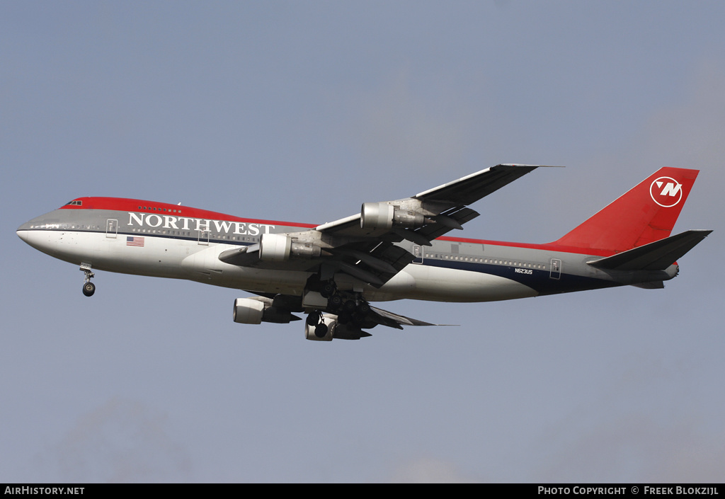 Aircraft Photo of N623US | Boeing 747-251B | Northwest Airlines | AirHistory.net #327534